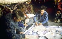 Essen im kurdischen Nomadenzelt
