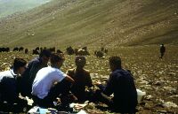"Im Gespräch" mit Hirten im Ararat-Gebirge
