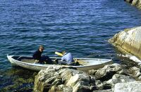 Eine eigene Insel f�r uns mit "geliehenem" Boot
