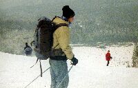 Martin auf der Piste